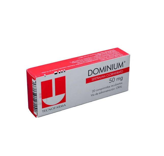 Dominium 50 Mg 20 Capsulas