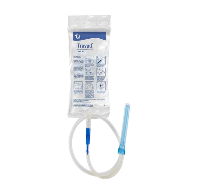 Enema Solucion Salina 2.5% 1000 Ml