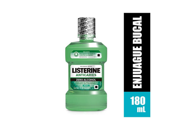 LISTERINE ANTICARIES ZERO 180 ML