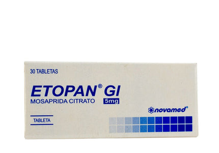 Etopan Gl 5 Mg 30 Tabletas