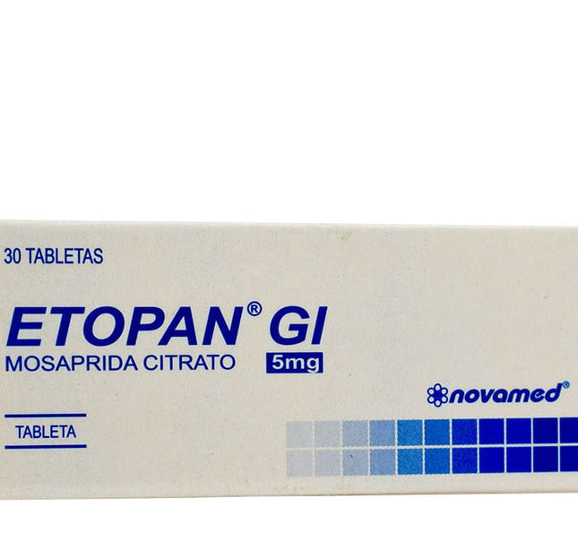 Etopan Gl 5 Mg 30 Tabletas