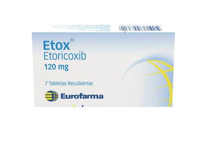 Etox 120 Mg 7 Tabletas