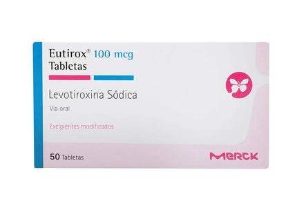 Eutirox 100 Mcg 50 Tabletas