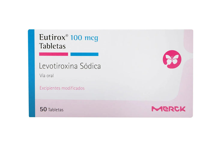 Eutirox 100 Mcg 50 Tabletas