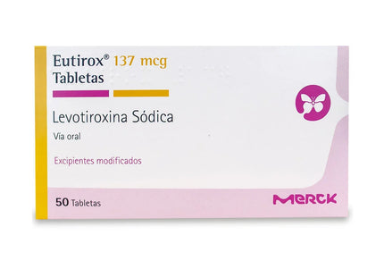 Eutirox 137 Mcg 50 Tabletas