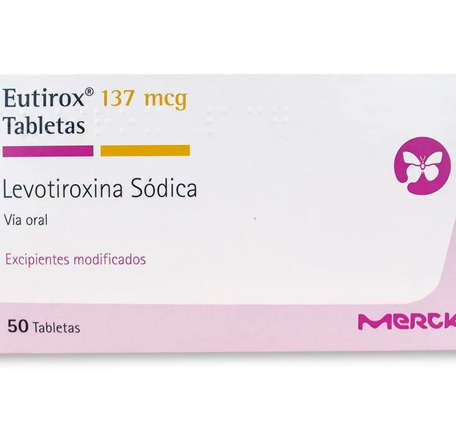 Eutirox 137 Mcg 50 Tabletas