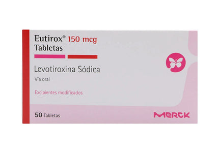 Eutirox 150 Mcg 50 Tabletas