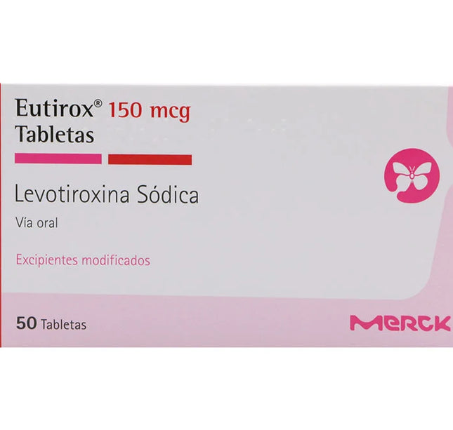 Eutirox 150 Mcg 50 Tabletas
