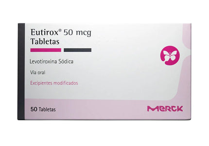 Eutirox 50 Mcg 50 Tabletas
