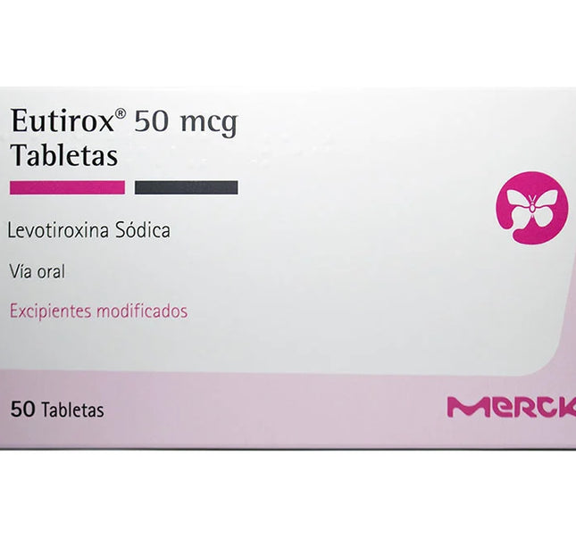 Eutirox 50 Mcg 50 Tabletas