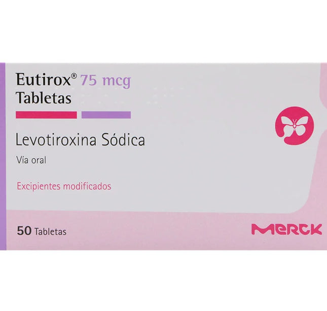 Eutirox 75 Mcg 50 Tabletas