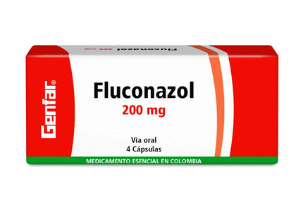Fluconazol 200 Mg 4 Capsulas Gf