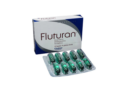 FLUTURAN 400 MG 10 CAPSULAS