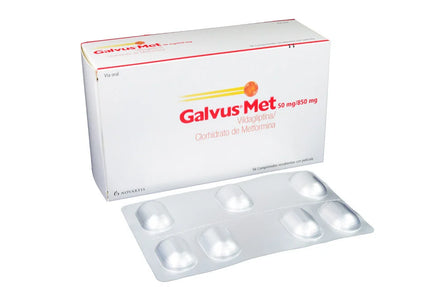 Galvus Met 50/850Mg 56 Comprimidos