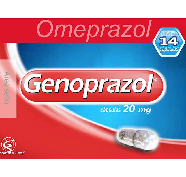 Genoprazol 20 Mg 14 Capsulas