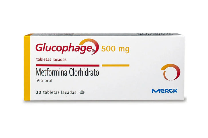 Glucophage 500 Mg 30 Tabletas