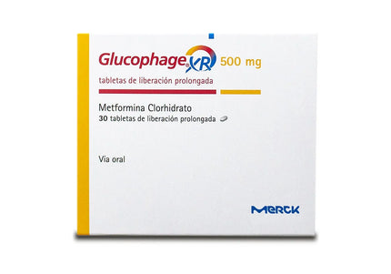 Glucophage Xr 500 Mg 30 Tabletas