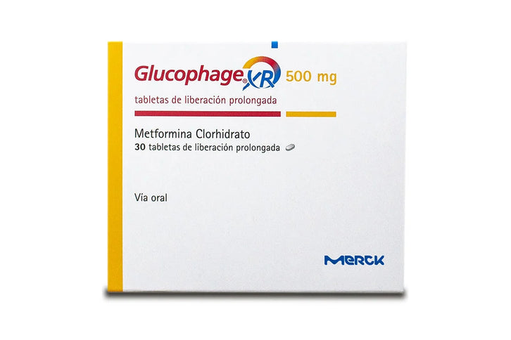 Glucophage Xr 500 Mg 30 Tabletas