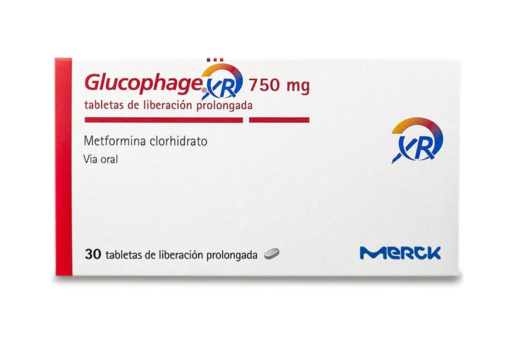 Glucophage Xr 750 Mg 30 Tabletas