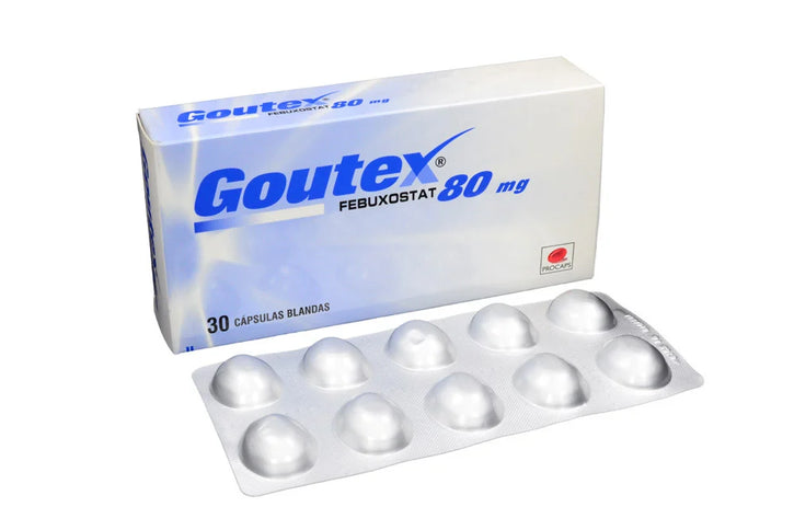 Goutex 80 Mg 30 Capsulas Blandas
