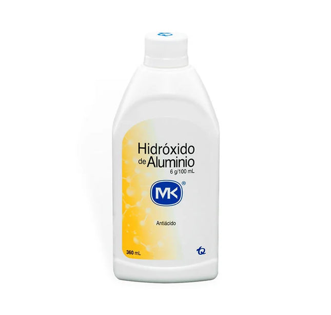 HIDROXIDO DE ALUMINIO SUSPENSI. 360ML MK