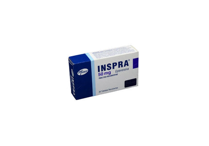 Inspra 50 Mg 30 Tabletas