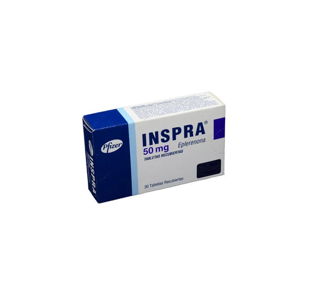 Inspra 50 Mg 30 Tabletas