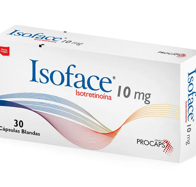 Isoface 10 Mg 30 Capsulas