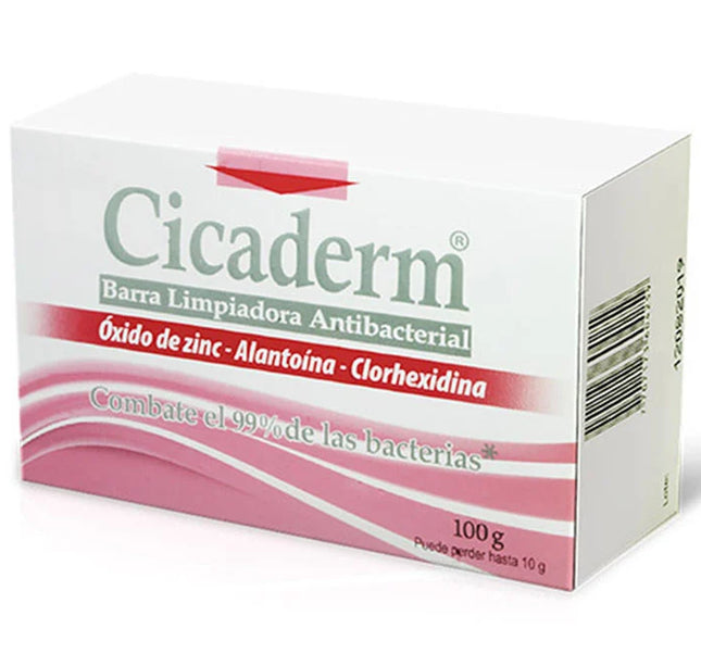 Jabón Antibacterial Cicaderm 100 Gr