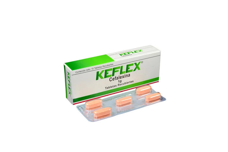 Keflex 1 Gr 10 Tabletas