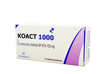 Koact 1000 Mg 15 Tabletas