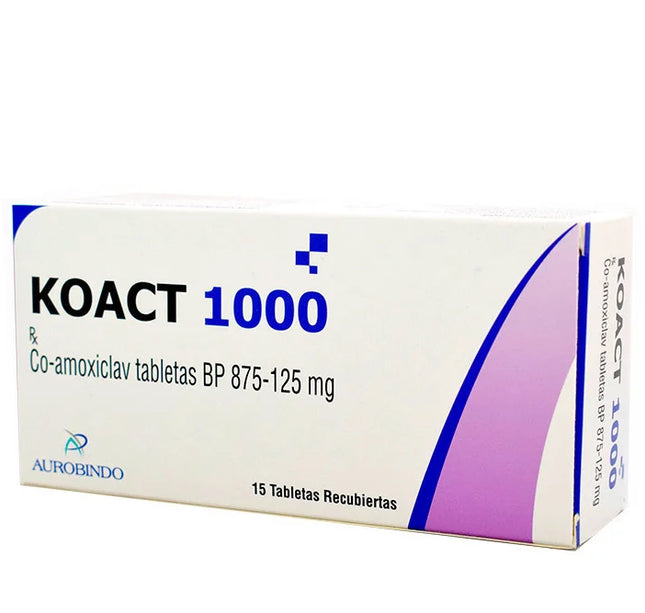 Koact 1000 Mg 15 Tabletas