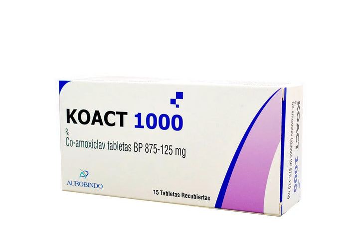Koact 1000 Mg 15 Tabletas