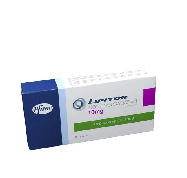 Lipitor 10 Miligramos 30 Tbs