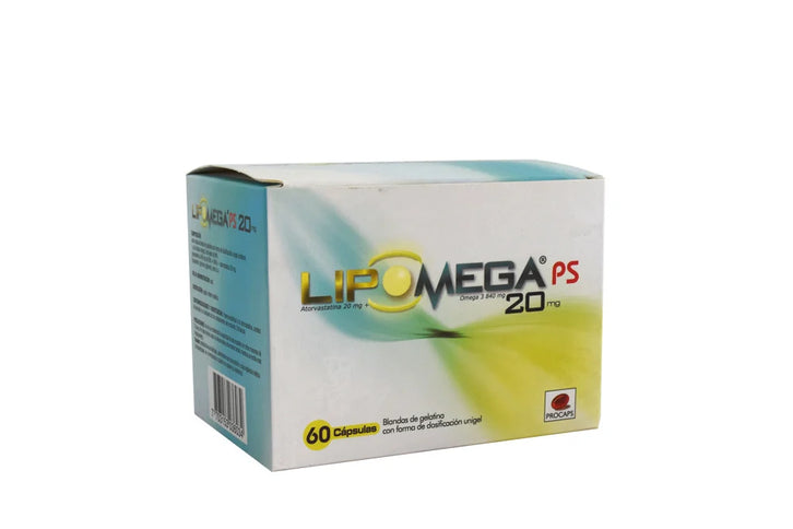 Lipomega 20 Mg 60 Capsulas