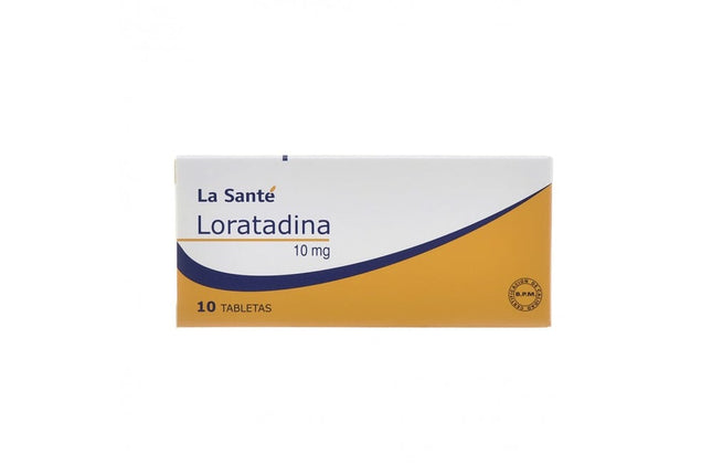 LORATADINA 10 MG 10 TABLETAS LS