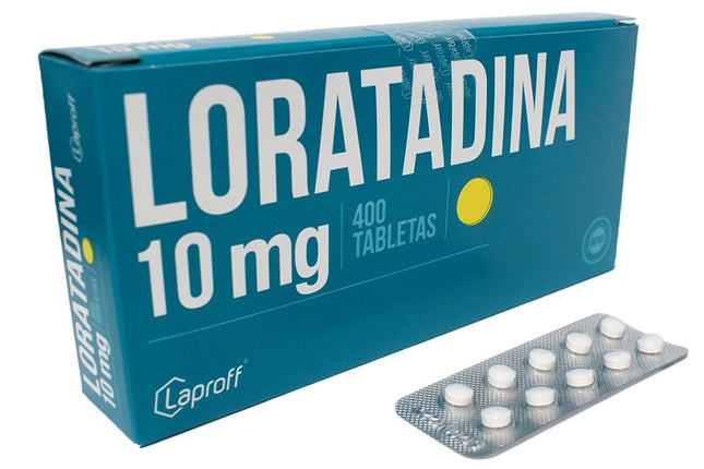 LORATADINA 10 MG 400 TABLETAS LP