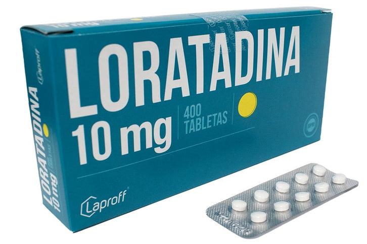 Loratadina 10 Mg 400 Tabletas