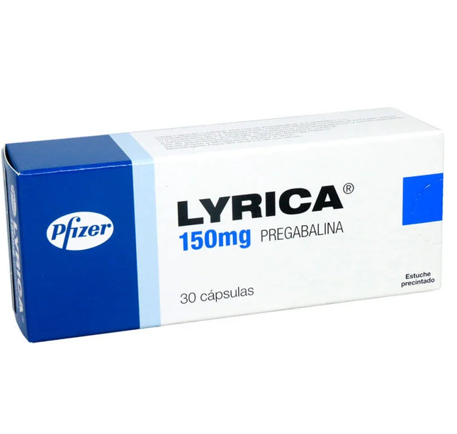 Lyrica 150 Mg 30 Cap