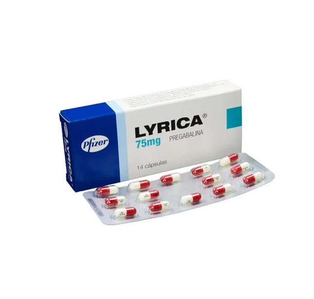Lyrica 75 Mg 14 Cap