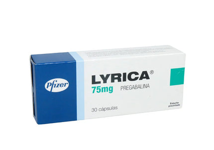Lyrica 75 Mg 30 Cap
