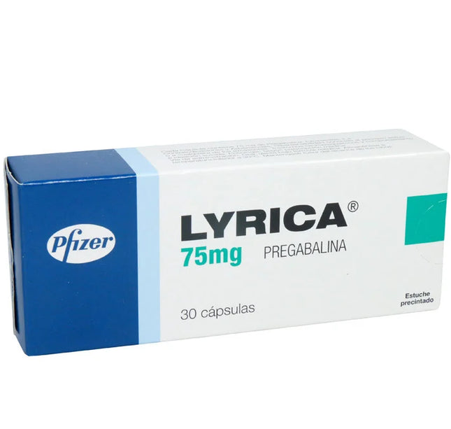 Lyrica 75 Mg 30 Cap