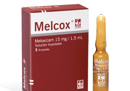 Melcox 15 Mg 1.5 Ml 3 Ampollas