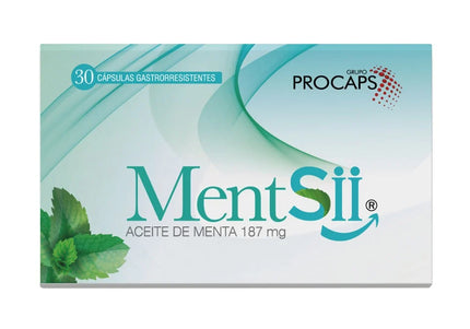 Mentsii Aceite Menta 30 Capsulas
