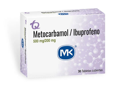 Ibuprof 200 Mg Metocarb 500 Mg 30 Cap Mk