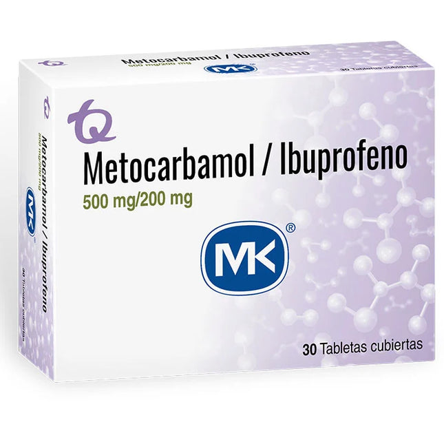 Ibuprof 200 Mg Metocarb 500 Mg 30 Cap Mk