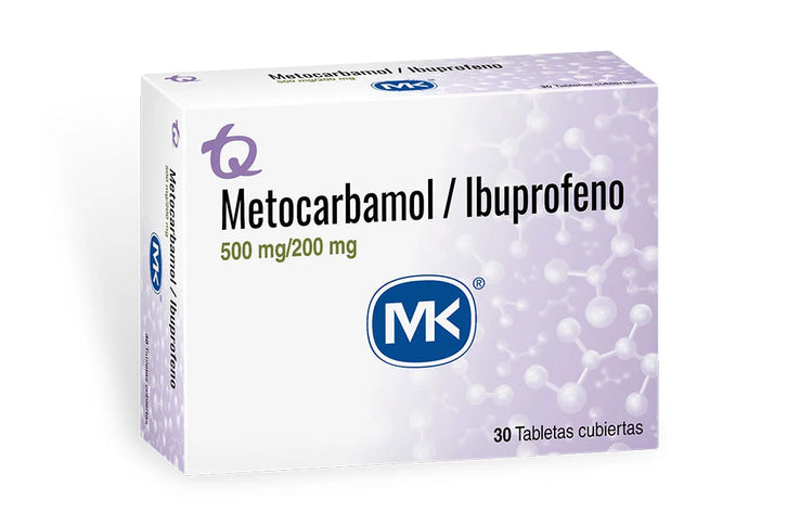 Ibuprof 200 Mg Metocarb 500 Mg 30 Cap Mk
