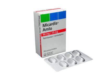 Micardis Amlo Tabletas 80Mg+10Mg Caja X 28
