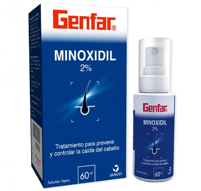 Minoxidil 2% Locion 60 Mililitros Gf