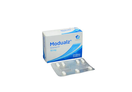 Modualz 10 Mg 28 Tabletas